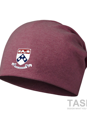 宾夕法尼亚大学UPENN学生包头帽堆堆帽薄款帽子男女头巾帽设 无界