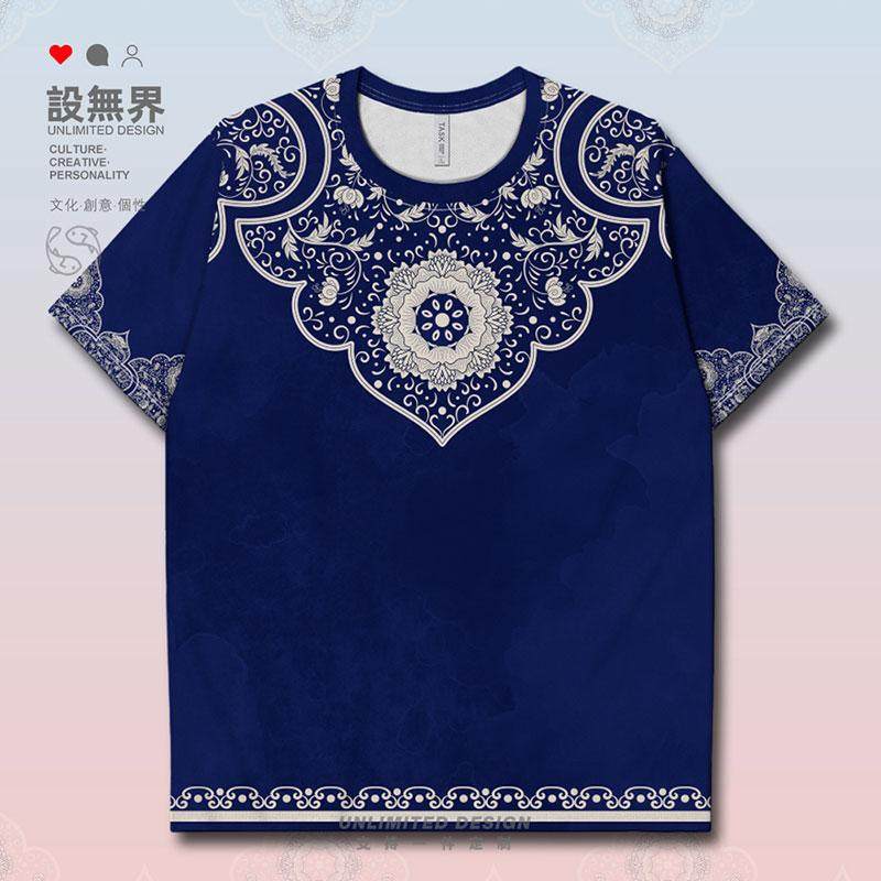 速干T恤少数民族现代感图腾000c