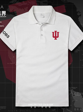 美国印第安纳大学雅各布斯音乐学院翻领polo衫男女短袖T恤设 无界