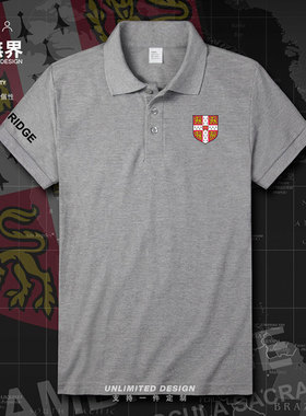 剑桥大学Cantab名校POLO衫学生翻领T恤男女毕业衣服夏服装设 无界