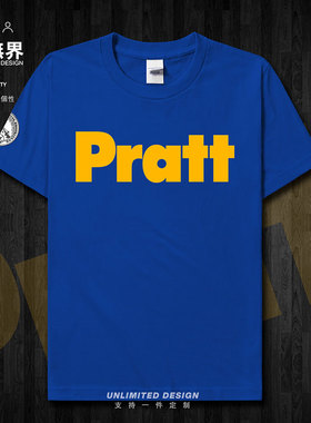 美国普瑞特艺术学院Pratt名校学生短袖T恤男女半袖衫夏装设 无界