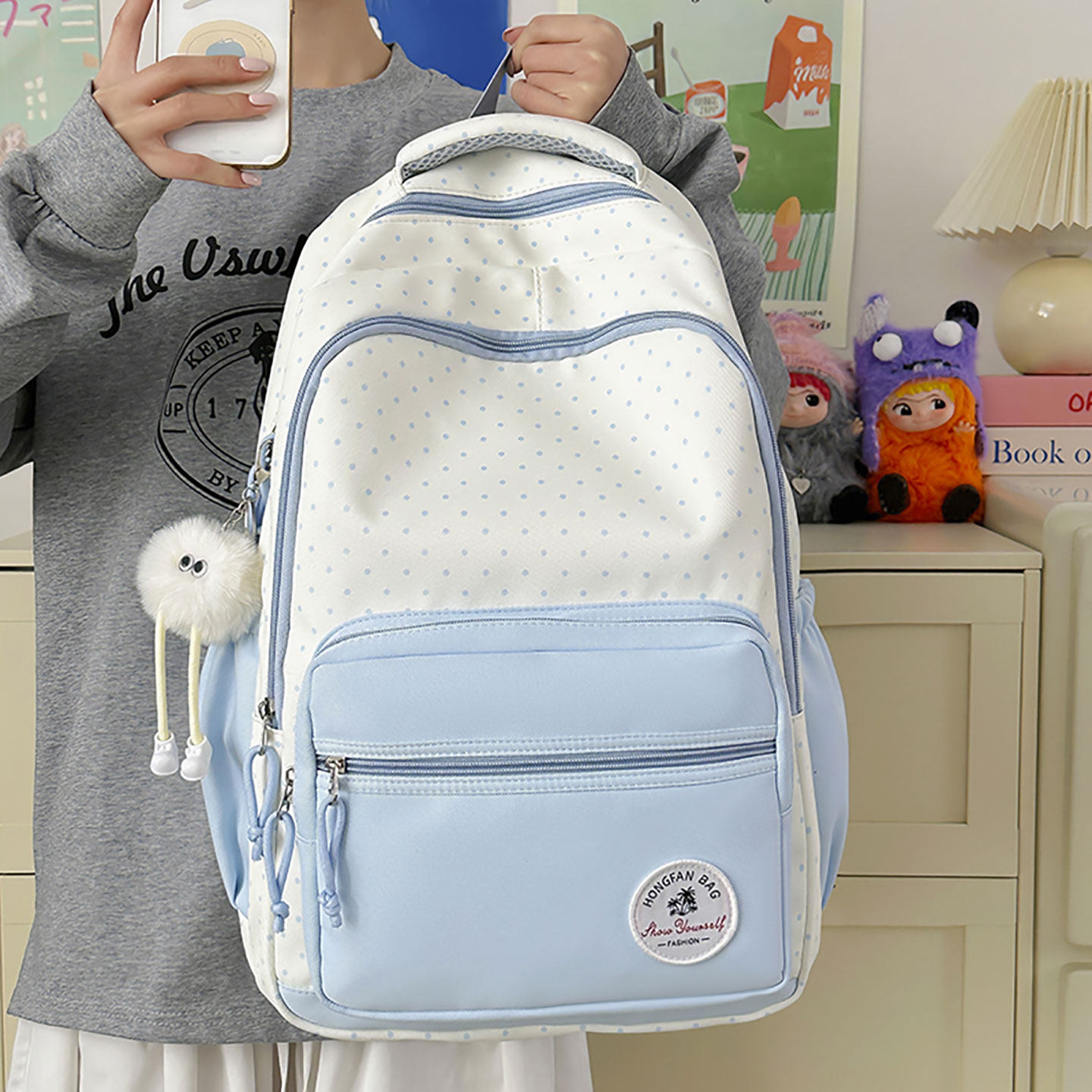 小学生轻便书包女生三到六年级大容量简易超轻初中生书包女孩四五,玩具/童车/益智/积木/模型,书包,淘宝优惠券,粉丝福利购,淘宝优惠卷