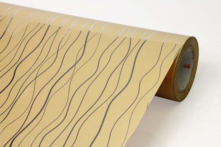 晶钢门贴膜细波浪橱柜门贴膜橱柜晶钢门玻璃贴膜大波浪纹细波浪