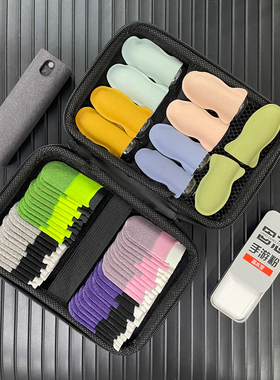 银布战熊假期指套电竞手游粉屏幕清洁剂防汗防滑丝滑灵敏不断触新