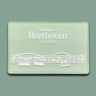 冰箱贴 贝多芬 古典音乐家系列 软胶款 雅致的日用品得体的伴手礼