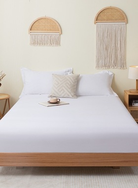 Bed sheets set fitted纯色1.5m1.8米藏蓝色床笠罩子双人床罩床单