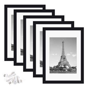 PVC Picture Frames For Wall Decor Black White Photo Frame Wa