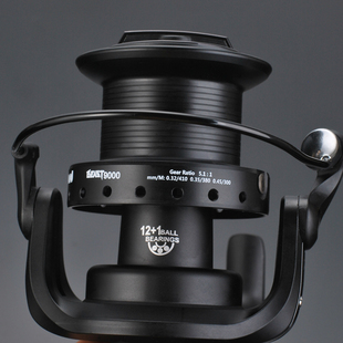 12+1 BB Double Drag Carp Fishing Reel Spinning Reel w/Front