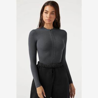 INS Slim-fit Jumpsuit Women's Sexy Knitted Undershirt Zi