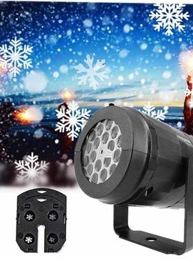 Christmas LED projection light Christmas decorations lights1