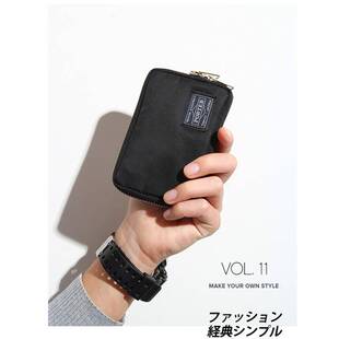 Japanese Men Wallet Short Wallet Nylon Cloth Casual Student
