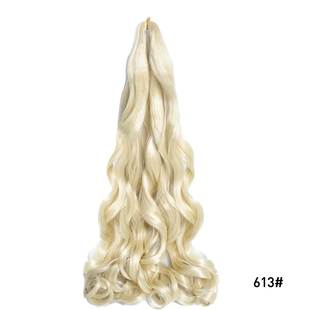 Loose Wave Spiral Curl Braids Synthetic Hair French Curls Br