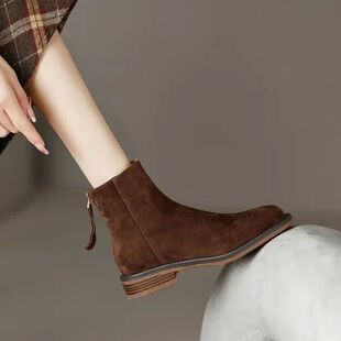 Shoes for Women 2023 New Elegant Retro Women's Boots High Qu
