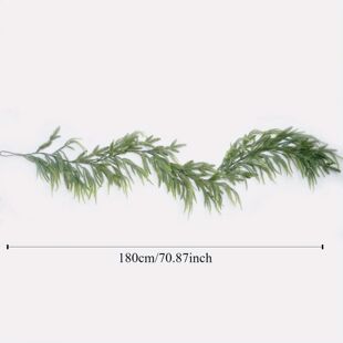Christmas Garlands Norfolk Pine Garland Artificial Faux Gree