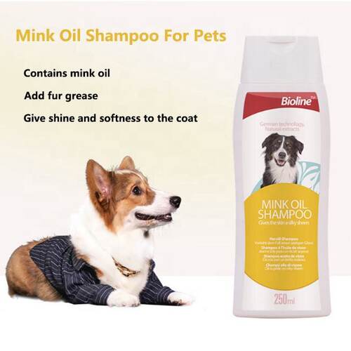 250 ml Mink Oil Pet Shampoo for Dogs