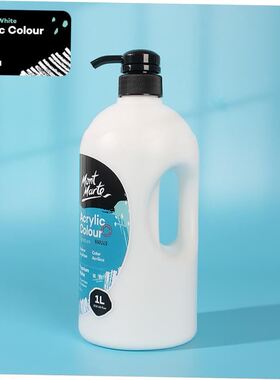 white acrylic paint Montmartre 300ml Fine art wall painting