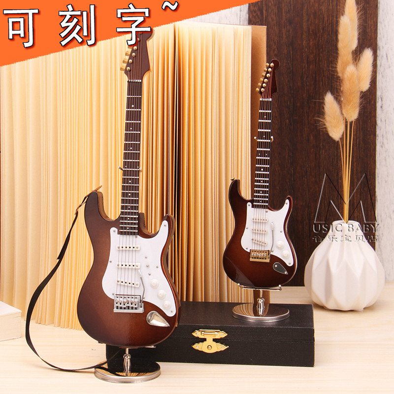 创意迷你电吉他模型仿真摆件吉他饰品礼品生日礼物 兵人BJD娃乐器,家居饰品,装饰摆件,淘宝优惠券,粉丝福利购,淘宝优惠卷