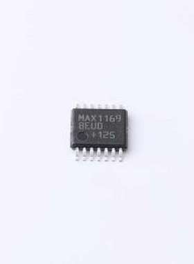MAX1169BEUD+ 模数转换芯片ADC MAX1169BEUD+ TSSOP-14