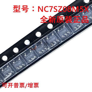 全新原装 NC7SZ08M5X 丝印7Z08 封装SOT23-5 门极和反相器IC