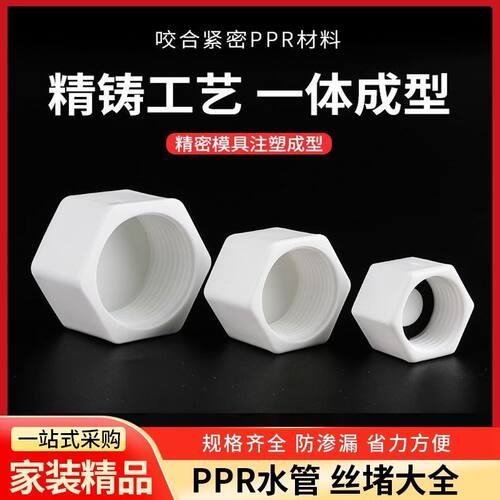 ppr4内丝优质塑料管帽