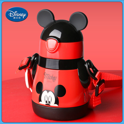 迪士尼儿童吸管杯宝宝保温杯