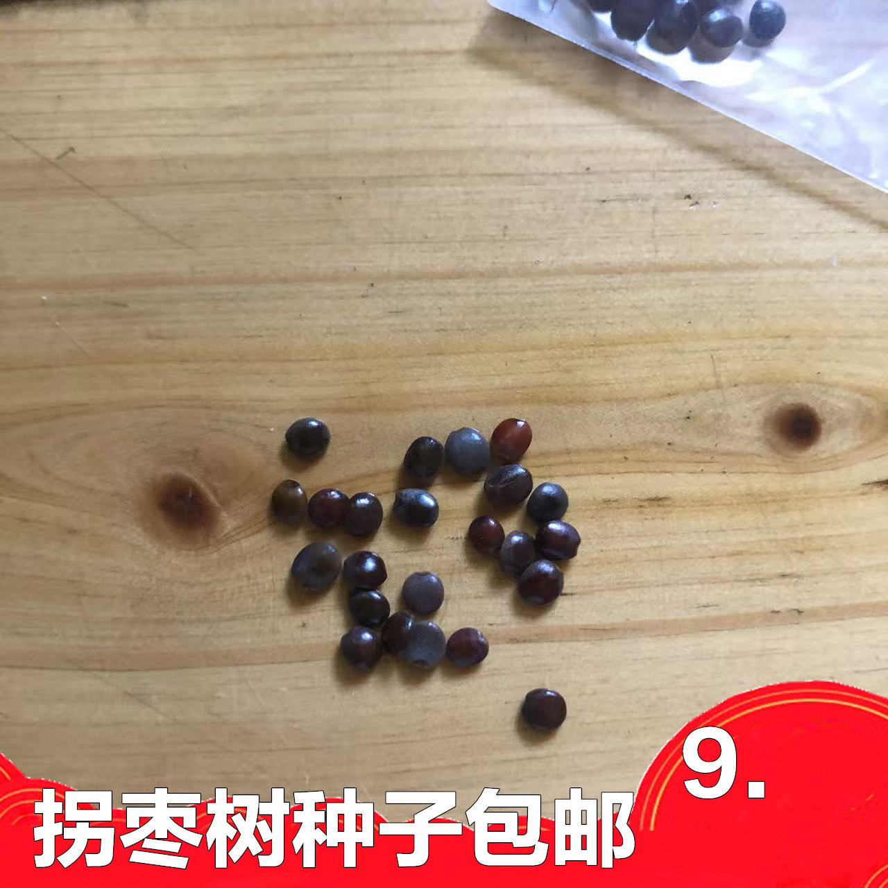 正宗拐枣树种子实拍100颗粒褐色饱满秋季新采包邮到家颗粒饱满熬
