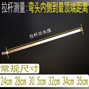 铁镀锌加厚耐用胶棉海绵拖把配件大全滚轮式吸水挤水拖把拉杆拉条