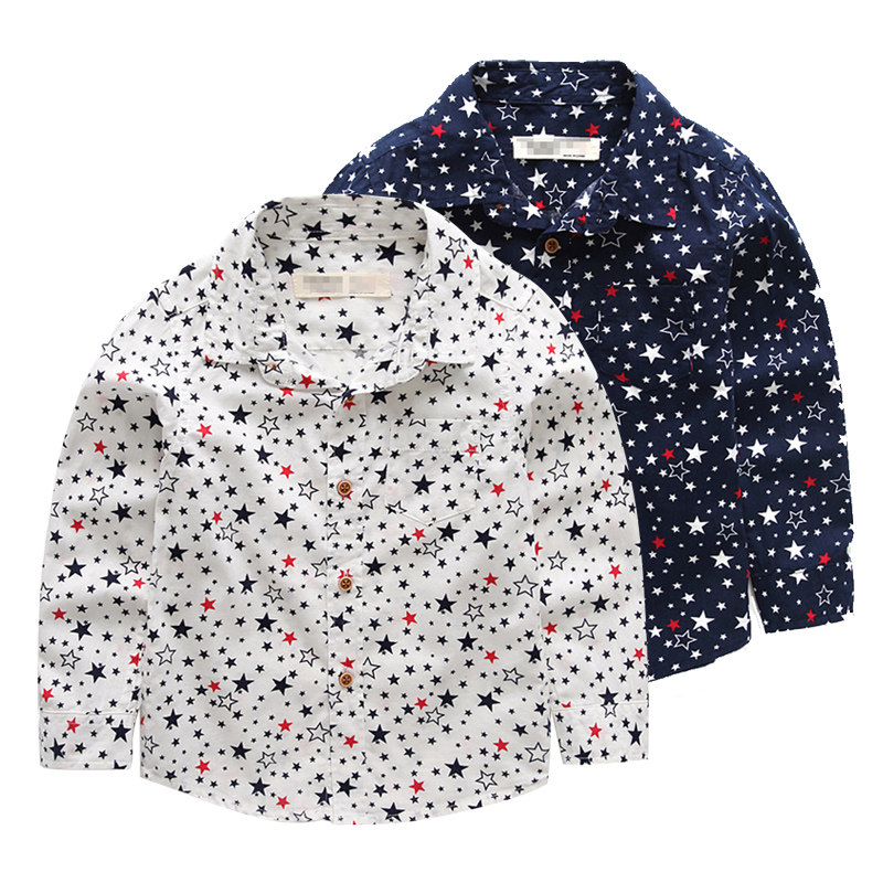 Chemise garcon à manche longue - Ref 2076236 Image 1