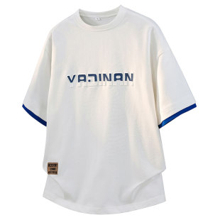 短袖 纯色休闲男士 圆领T恤M 8XL青年修身 外贸欧码 打底衫 2026夏新款