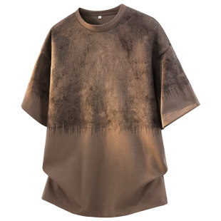 圆领T恤M 短袖 8XL 纯色休闲男士 常年现货26夏新款