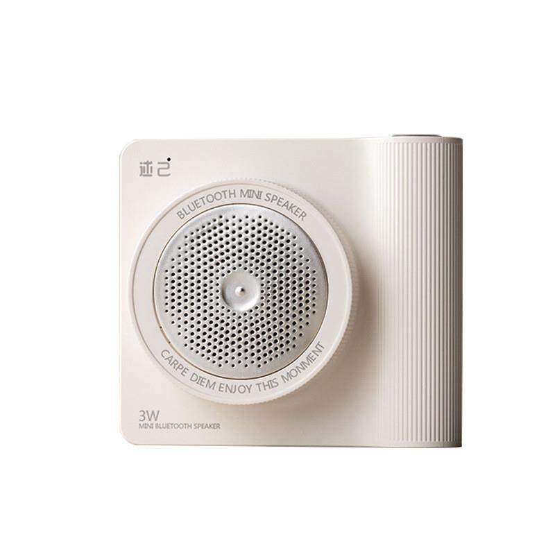 新款跨境蓝牙音响新款复古迷你便携式带自拍小钢炮小型随身音箱