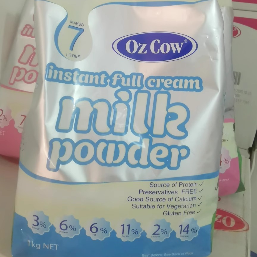 金可澳奶粉 澳洲OZCOW速溶全脂青少年成人高钙牛奶原装两袋包邮