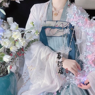 幕然居原创古风箜篌道具羽毛超仙花花走秀汉服配饰lolita唯美百搭