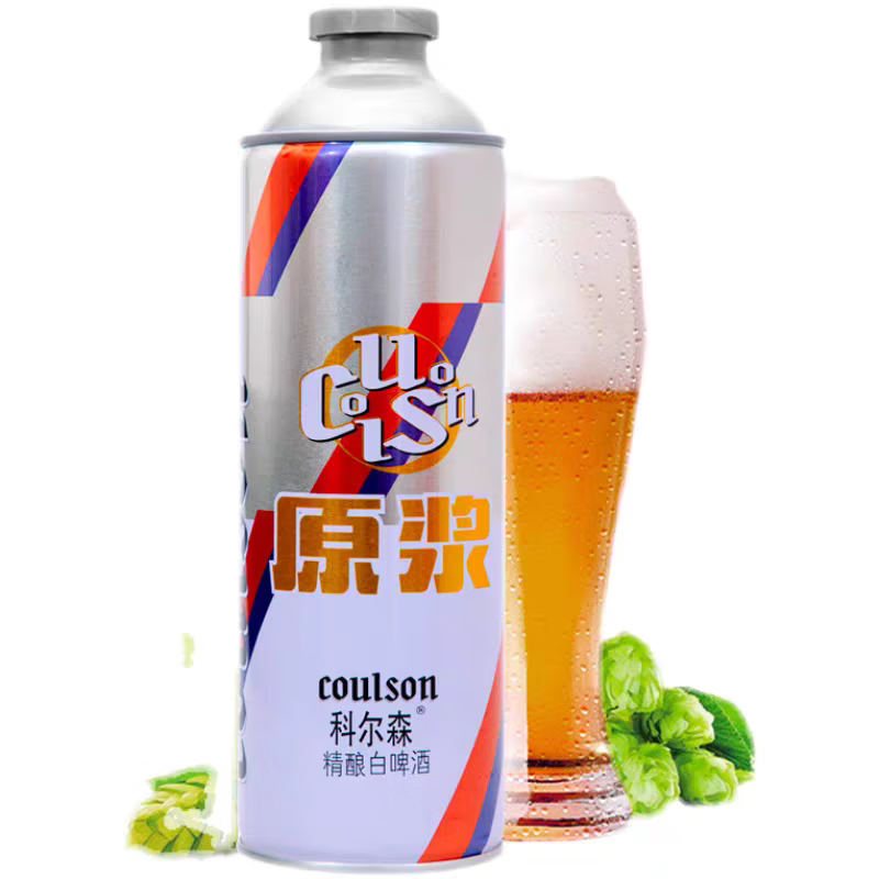 科尔森啤酒精酿原浆白啤酒整箱啤酒