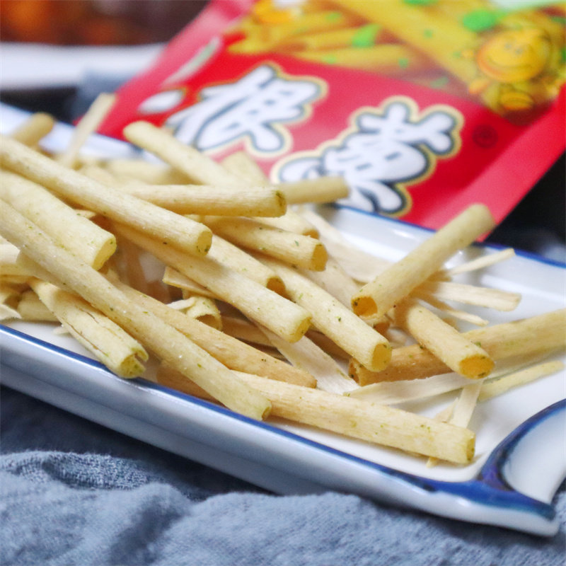 一根葱香葱味薯条膨化食品非油炸小吃儿时经典怀旧办公室休闲零食