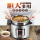 Электрическая кастрюля Crown для тушения мяса, водонепроницаемая кастрюля для тушения мяса, кастрюля для супа, каши, бытовая электрическая многофункциональная машина из нержавеющей стали, большая емкость, автоматическая mini 1