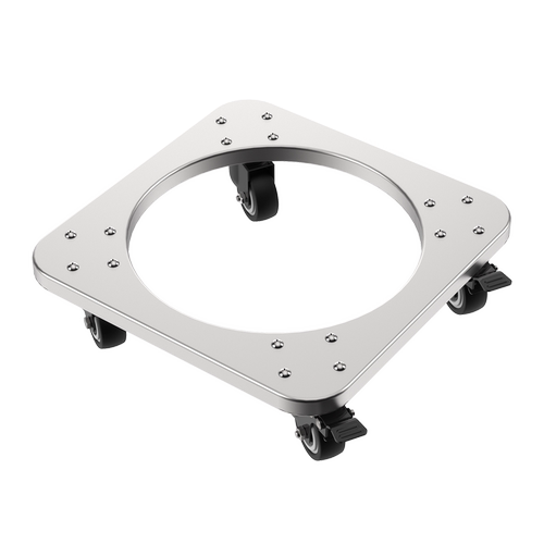 304不锈钢煤气罐移动底座万向轮