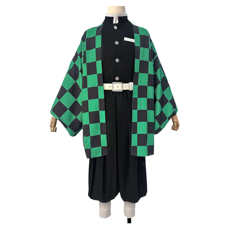 鬼灭cos鬼杀队灶门炭治郎市松纹羽织炭治郎C服刺绣,模玩/动漫/周边/娃圈三坑/桌游,Cosplay男装/cos男装,淘宝优惠券,粉丝福利购,淘宝优惠卷