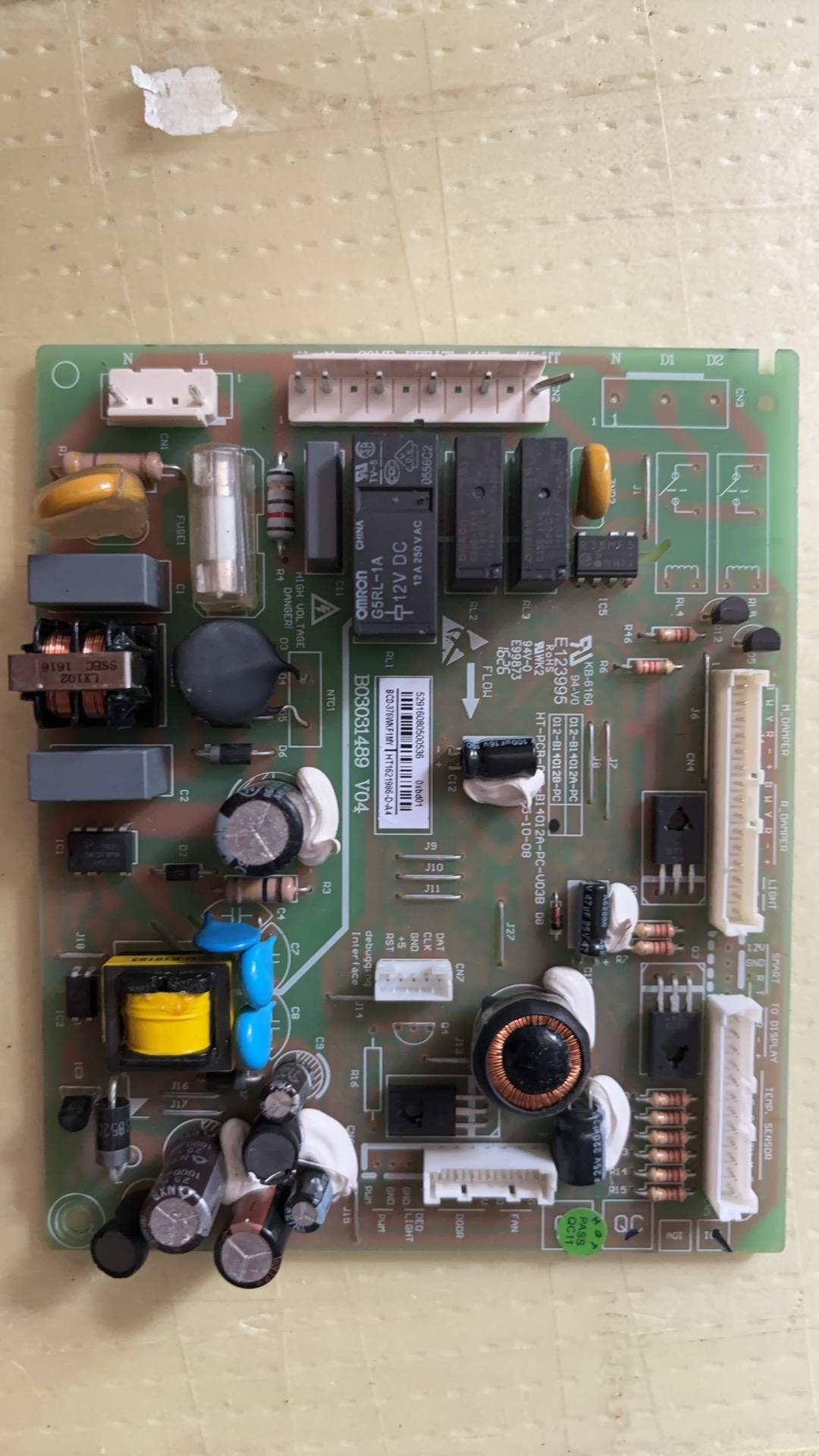 适用海信容声冰箱BCD-376WKF1MY主板1621986电脑板主控板电源板