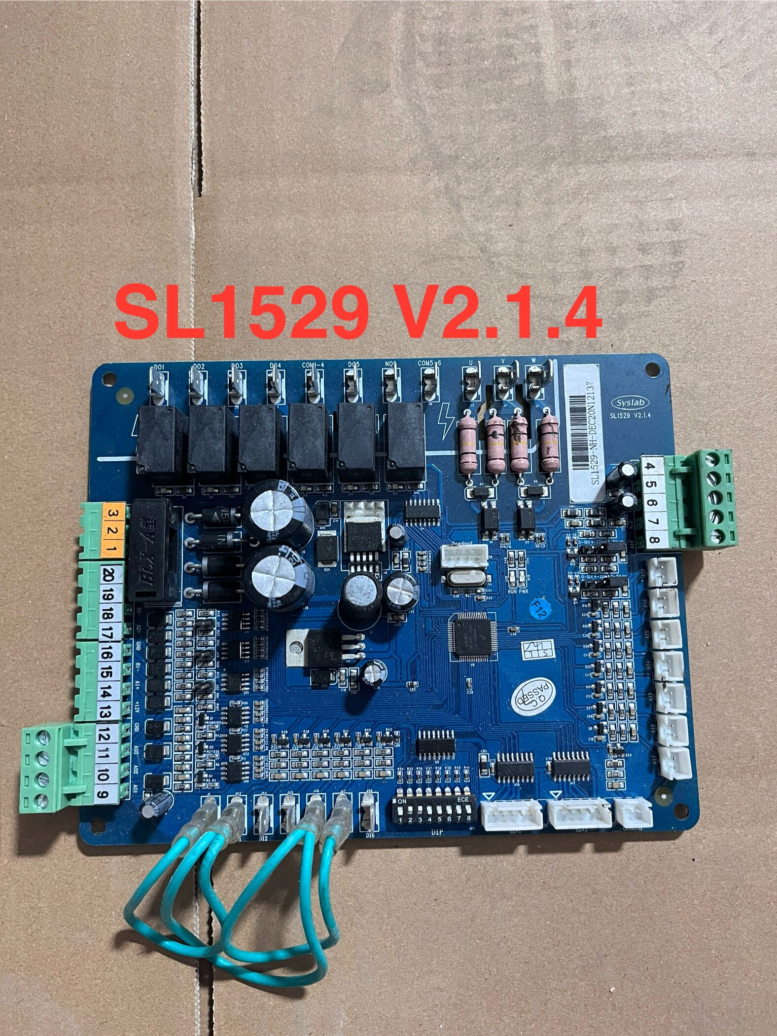 原装深蓝syslab中央空调控制器SL1629L-NH-MA SL1529 V2.1.4