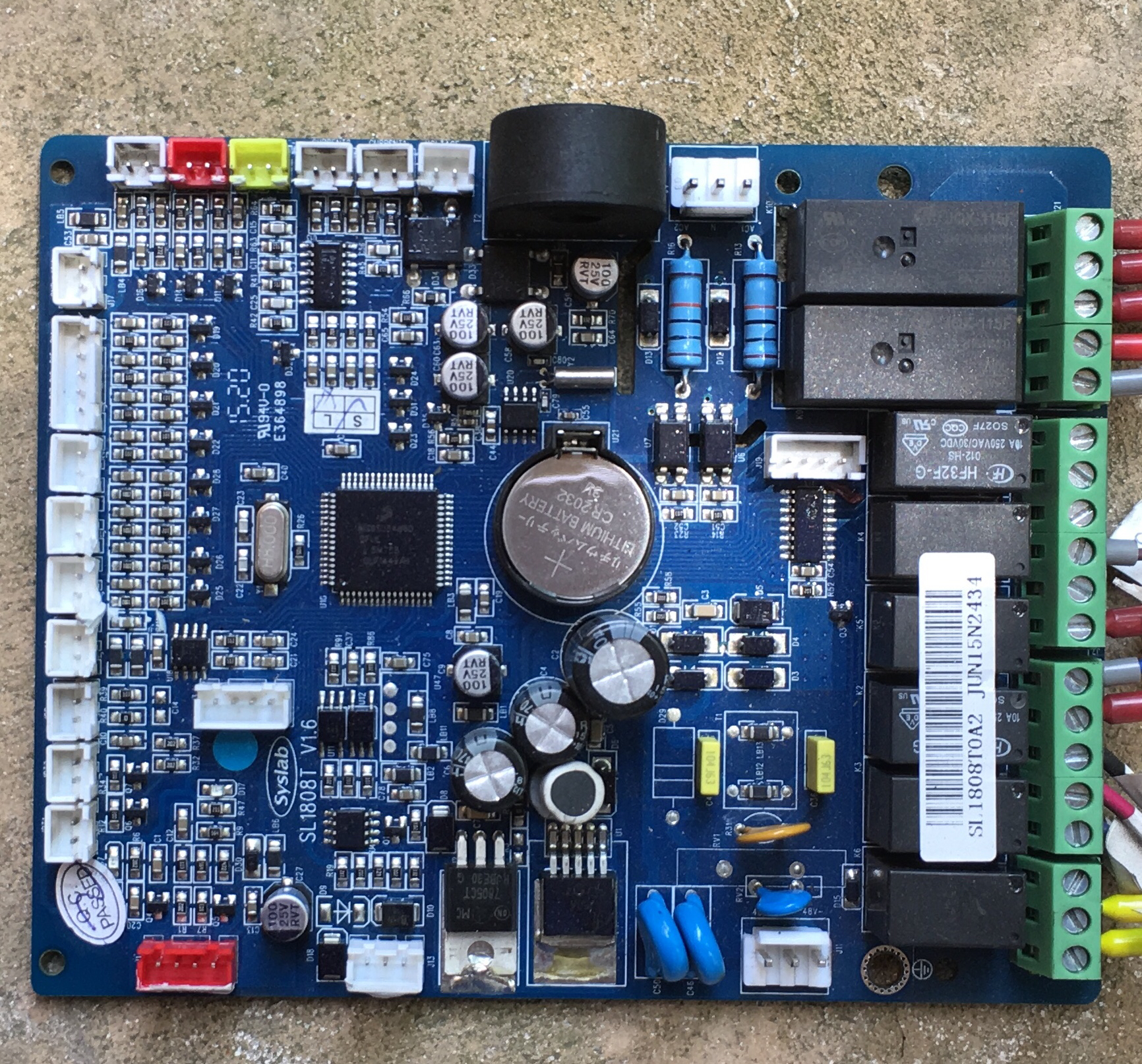 原装Syslab SL1808T V1.6 E364898控制板