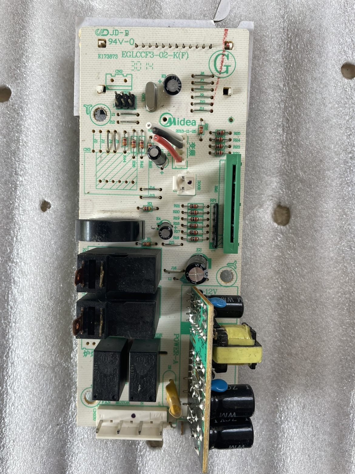 原装拆机美的微波炉电脑板EGLCCF3-02-K(F)主控板