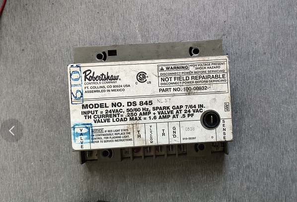 二手拆机史密斯热水器地炉中央大型燃气热水器控制盒控制板DS845