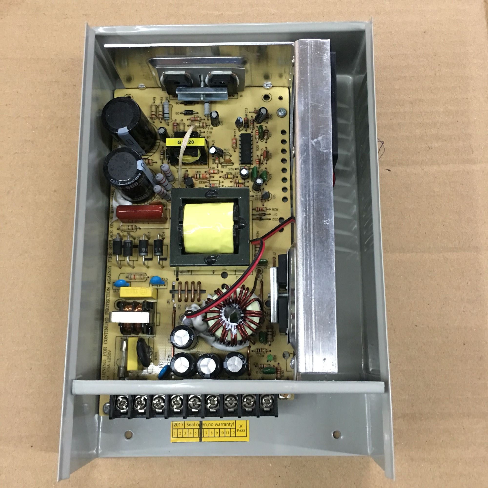 LED户外专用开关电源400WDC12V SF-12V400w