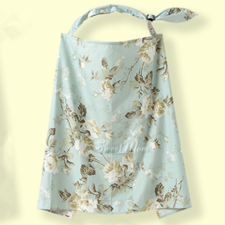 산후 수유복 외출용 수유 무화과잎 봄 가을 방호복 수유물 노출방지 면 수유복