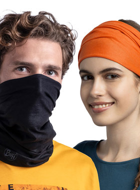 BUFF头巾防紫外线户外骑行面巾防沙防晒面罩百变魔术巾夏围脖纯色