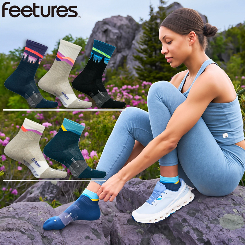 秋冬新品美国Feetures减震缓冲袜