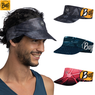 新品 buff户外防紫外线跑步运动帽男女马拉松遮阳太阳帽速干空顶帽