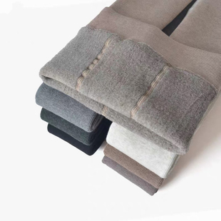 女童加绒加厚打底裤宝宝秋冬款羊绒拉毛保暖精梳棉连裤袜百搭