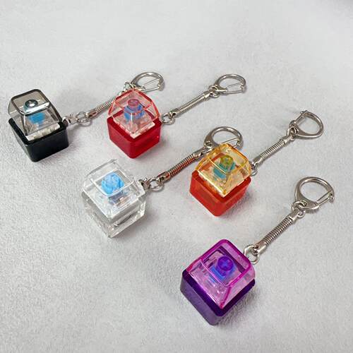 跨境高透PC帽减压按键试轴